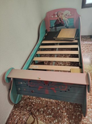 Cama infantil trineo Frozen