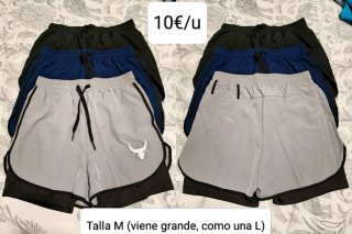 Pantalón entrenamiento M (viene grande L)