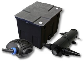 Filtro para estanque de 12000l con clarificador de