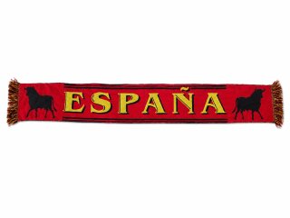 Bufanda España Toros Roja y Amarilla
