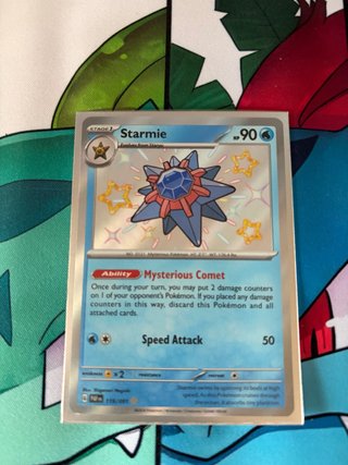 Carta Pokémon TCG Starmie PAF119/091