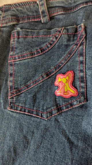 Pantalón vaquero vintage Y2K