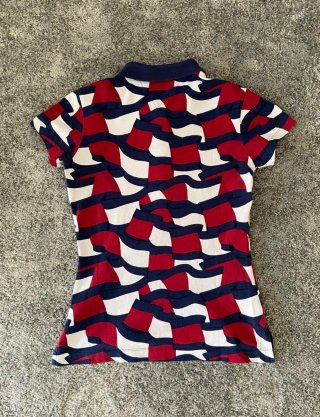 Tommy Hilfiger Polo Mujer Slim Fit Banderas Náutic