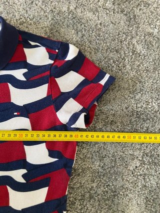 Tommy Hilfiger Polo Mujer Slim Fit Banderas Náutic
