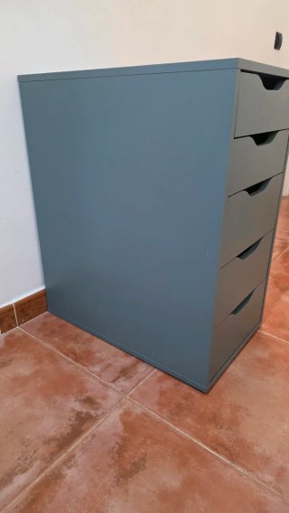 Cajonera Alex Ikea Gris