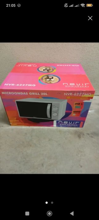 Microondas Nevir NVR-6227MG Grill 20L