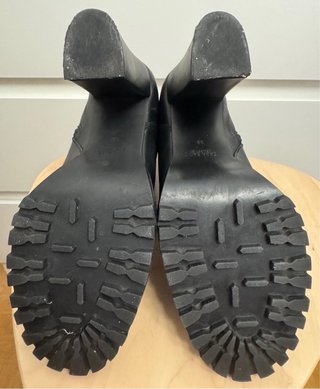 Botines negros de Zara Basic
