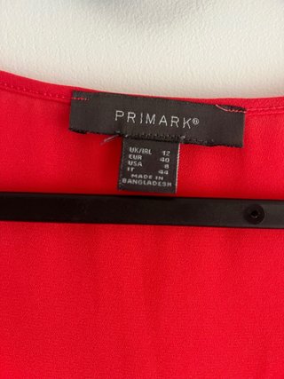 Lote 2 Tops Tirantes Primark Talla M