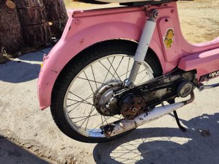 Vespino GL rosa y blanco