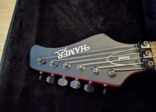 Guitarra Hammer Scarab XT Roja