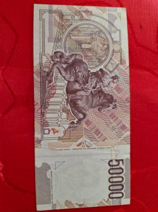 Banconota 50000 Lire Bernini Gov. Ciampi
