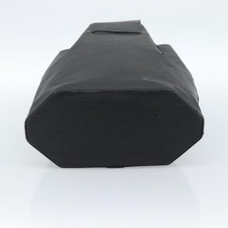 LOUIS VUITTON Epi Sac A Dos Shoulder Bag Black