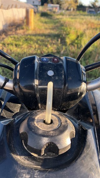 Moto Yamaha Off-Road Negra/Roja            350 cc