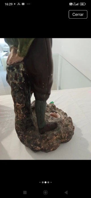 Figura niño sin restaurar, 48 altura,