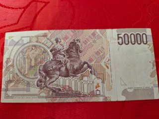 Banconota 50000 Lire Bernini gov.Ciampi