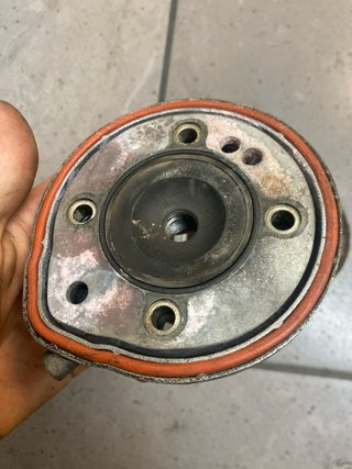 Culata para moto 2 tiempos
