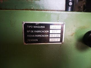Laminadora de Roscar SENY D44