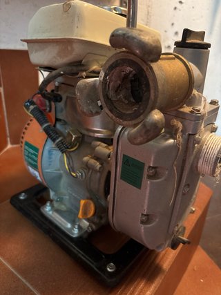 Motobomba gasolina 97cc 2.8HP
