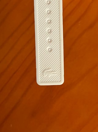 Reloj Lacoste Blanco con Cocodrilo Verde