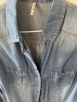 Camisa vaquera azul