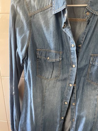 Camisa vaquera azul