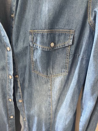 Camisa vaquera azul