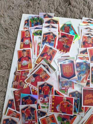 Cromos de fútbol seleccion española