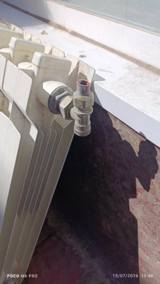 Radiador de aluminio blanco