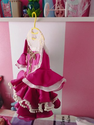 Vestido de flamencal diseño de la boutique faraona