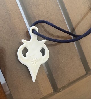 Colgante Sargadelos Cerámica Azul Blanco