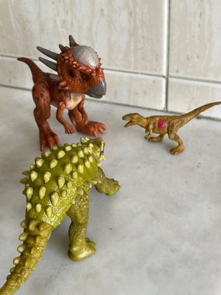 Jurassic World Dinossauros Brinquedos Lote Mattel