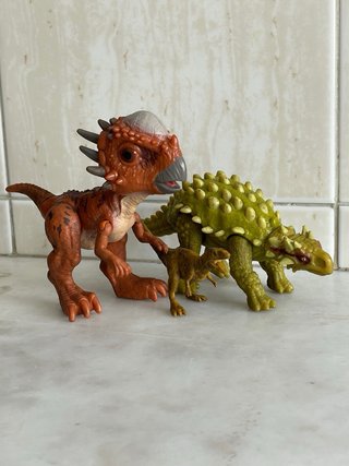 Jurassic World Dinossauros Brinquedos Lote Mattel