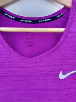 Camiseta tirantes Nike Running morada Talla M