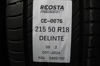 2 Gomme Usate Delinte 215 50 R18 92W