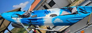 Kayak tandem 2-3 personas azul