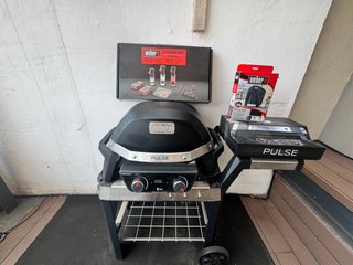 Griglia elettrica Weber Pulse nera