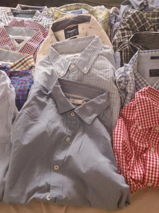 Lote de 36 camisas de hombre - Buenas marcas