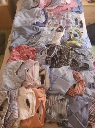 Lote de 36 camisas de hombre - Buenas marcas