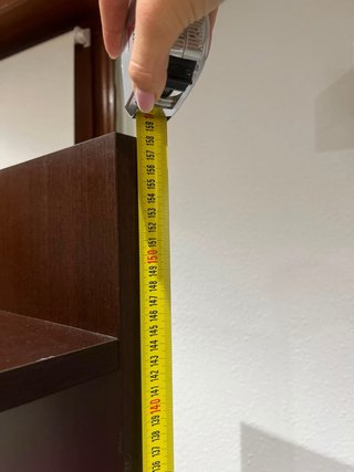 Estantería Escalera Marrón y Plata