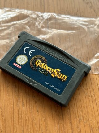 Golden Sun: La Edad Perdida - Game Boy Advance pal