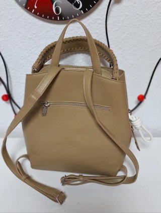 Bolso Mochila Desigual Beige