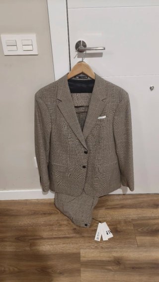 Traje Zara Marrón Talla M