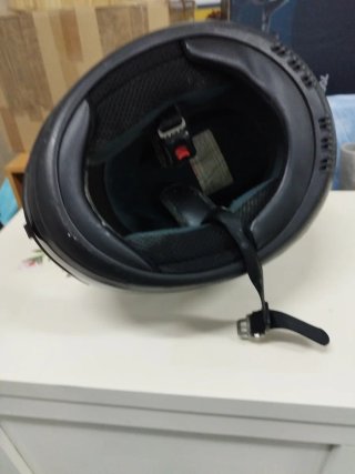 Casco Moto Negro Adulto