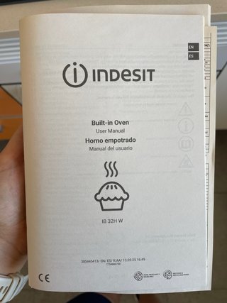 Horno Eléctrico Blanco Indesit