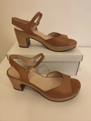 Sandalias Wonders Marrones Talla 40