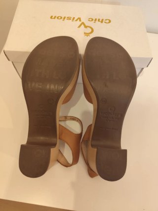 Sandalias Wonders Marrones Talla 40