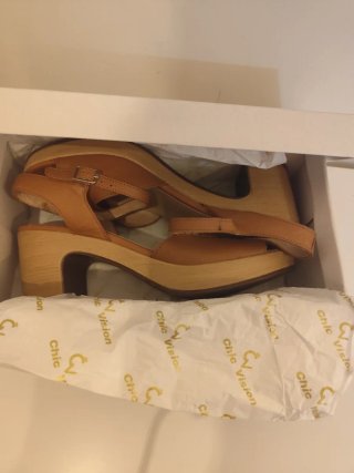 Sandalias Wonders Marrones Talla 40