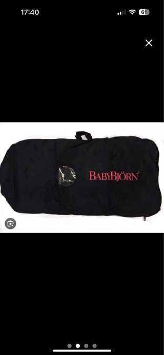 2 Hamacas de bebé BabyBjörn gris