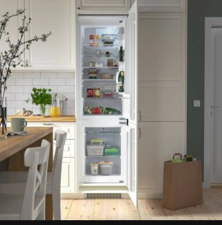 Nevera integrable Ikea