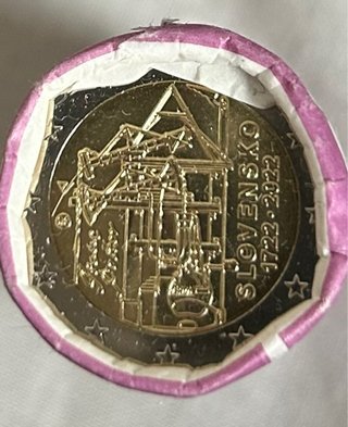Moneda 2 euros Eslovaquia 2022